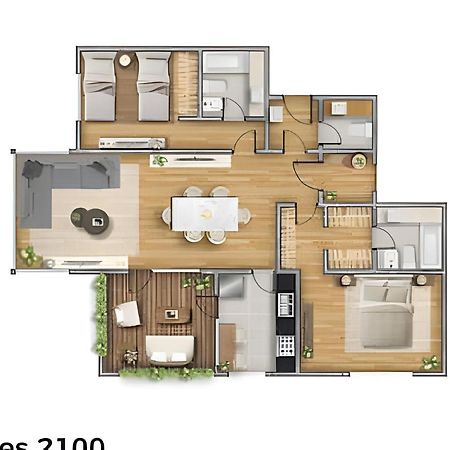 Edificio De Lujo En El Corazon De Palermo Soho: 2 Piscinas, Sauna, Gimnasio Y Centro De Negocios Buenos Aires Eksteriør bilde